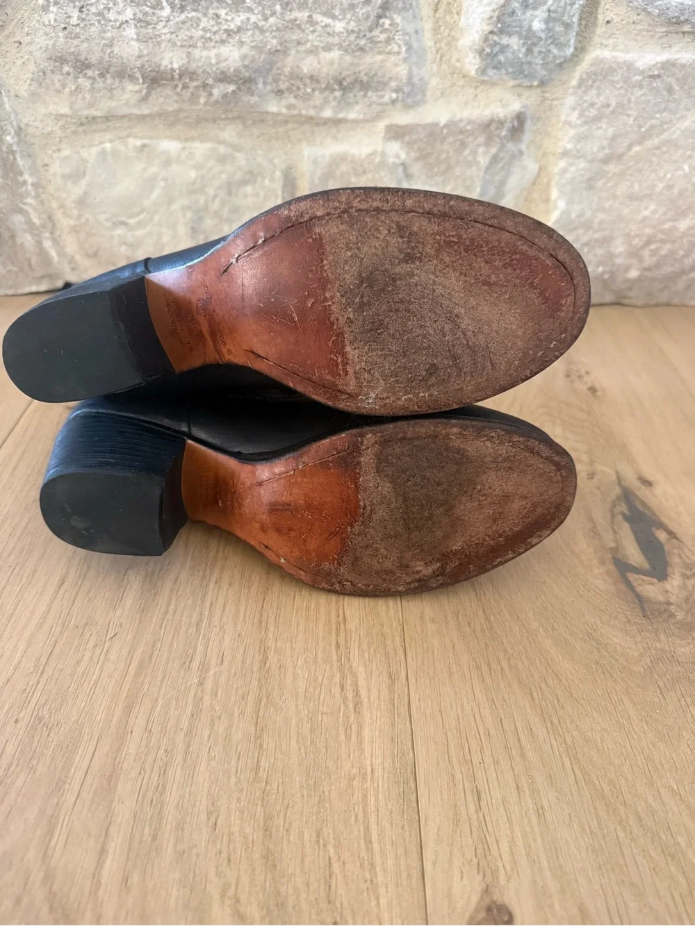 Rag & Bone Leather Mid-Heel Ankle Boots